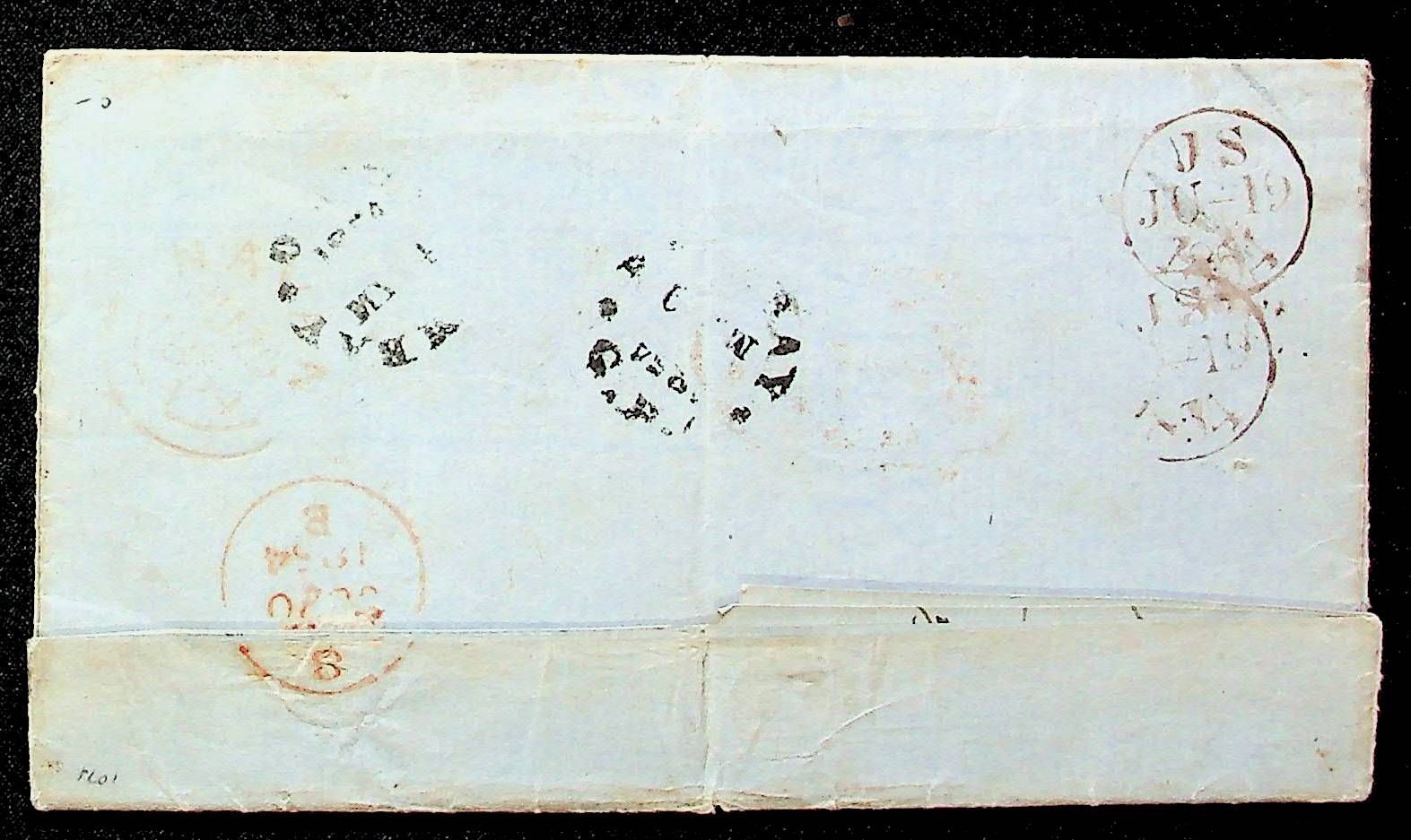Karatchee HG 7 pre stamp cover — scan 2 (COV-3919)