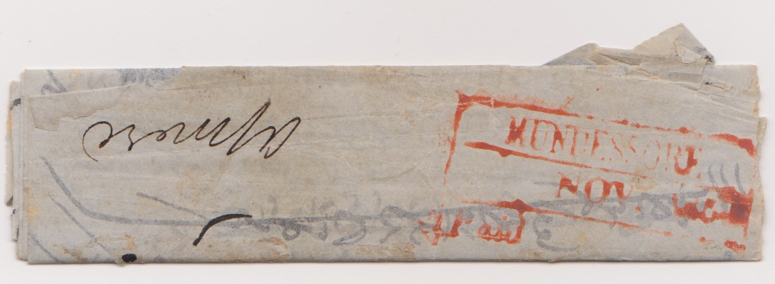 Mundissore HG 3 pre stamp cover — COV-4002