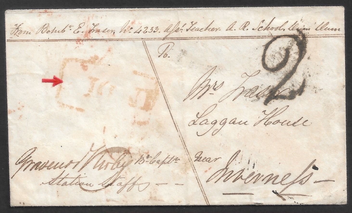 DumDum HG 7 pre stamp cover — scan 2 (COV-3941)