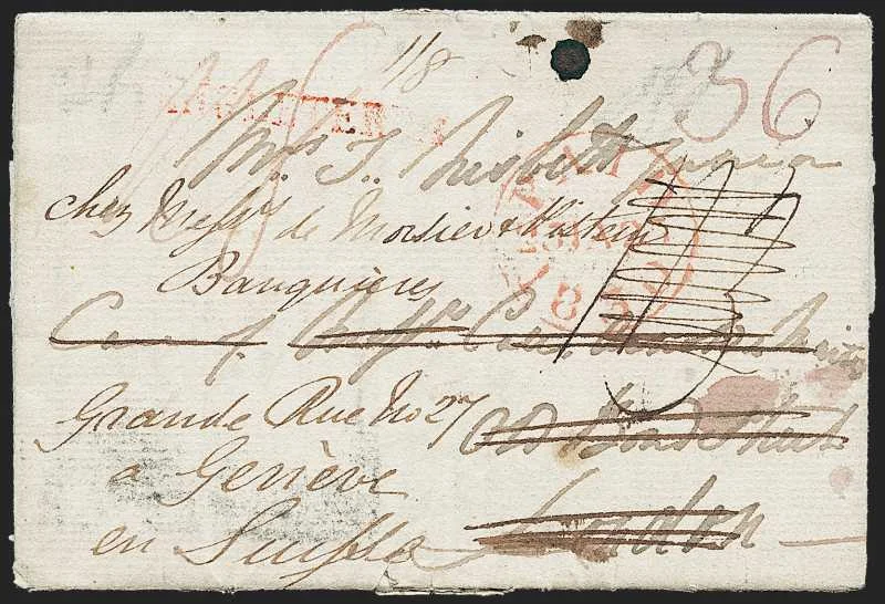 Hurryhur HG 1 pre stamp cover — back (COV-52)