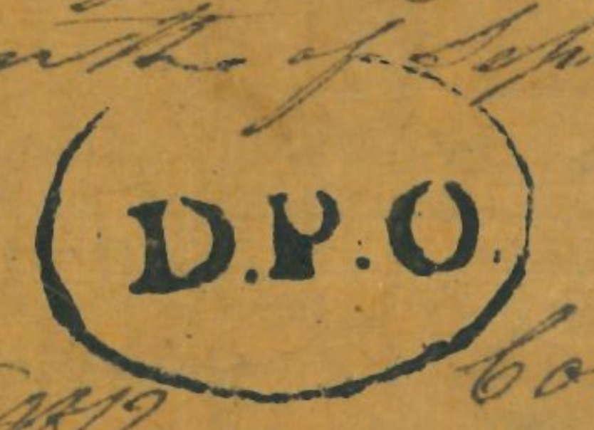 HG 7 handstamp from Dacca