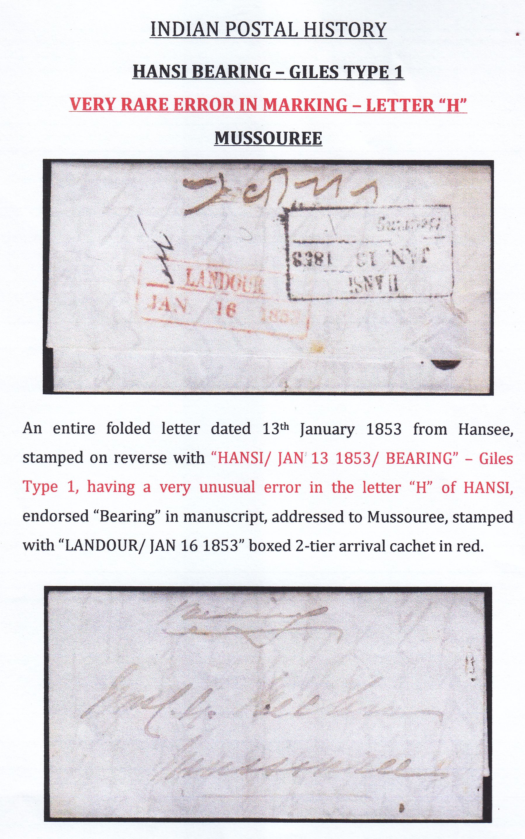 Hansi HG 1 pre stamp cover — scan 3 (COV-3764)