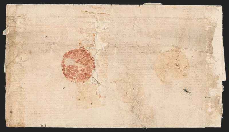 Kristnagerry HG 1 pre stamp cover — back (COV-92)