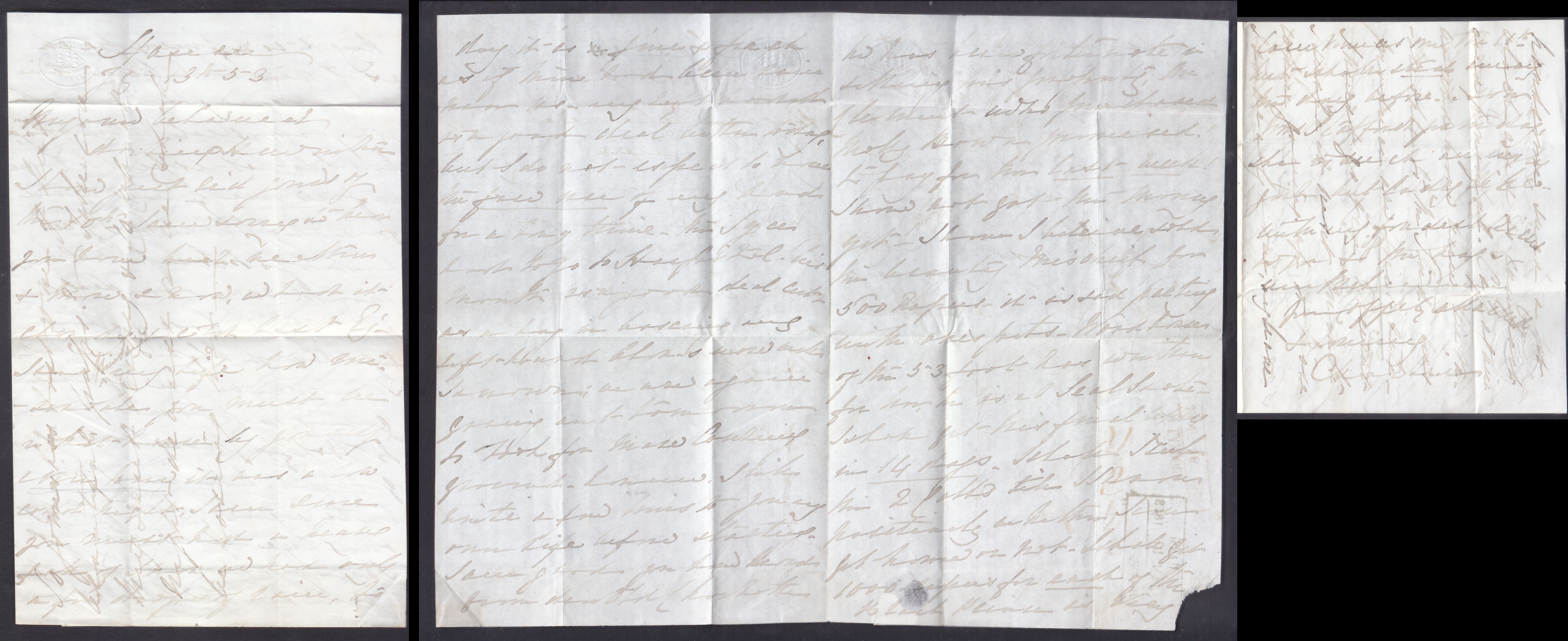 Hansi HG 1 pre stamp cover — scan 2 (COV-3764)