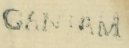 HG 1 handstamp from Ganjam