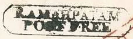 HG 1 handstamp from Ramahpatam