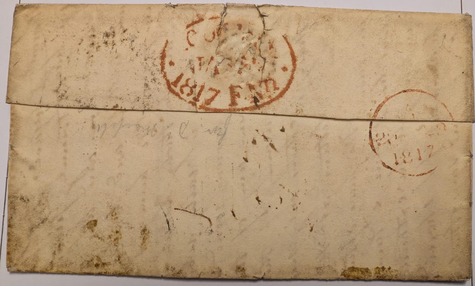 Hyderabad HG 1 pre stamp cover — scan 2 (COV-964)