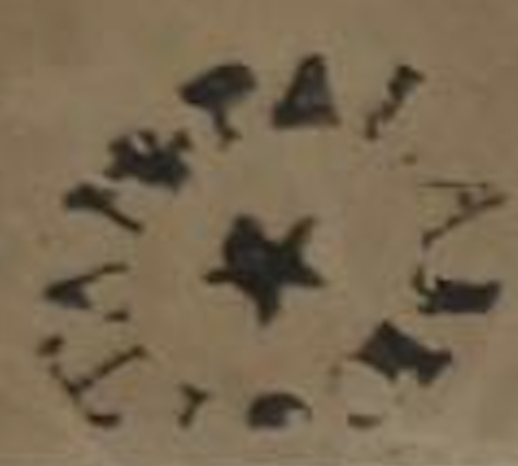 HG 2 handstamp from Palamcotah