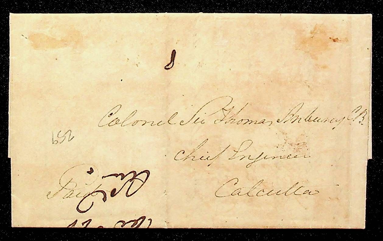 Belgaum HG 1 pre stamp cover — scan 2 (COV-3626)