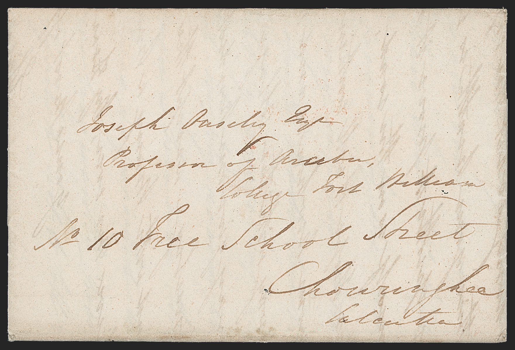 Pre-stamp cover of India — Merut HG 3, scan 4 (COV-5301)