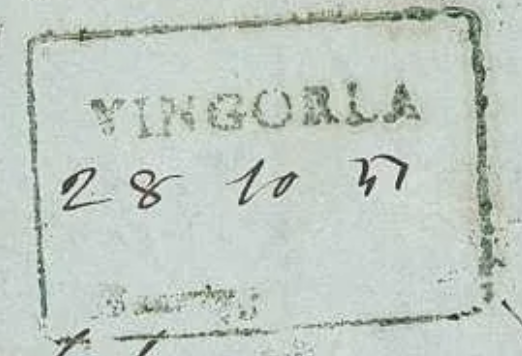 FP 1 handstamp from Vingoria