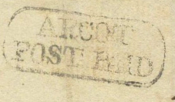 HG 2 handstamp from Arcot
