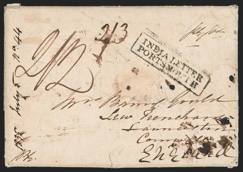 Mount HG 4 pre stamp cover — back (COV-283)