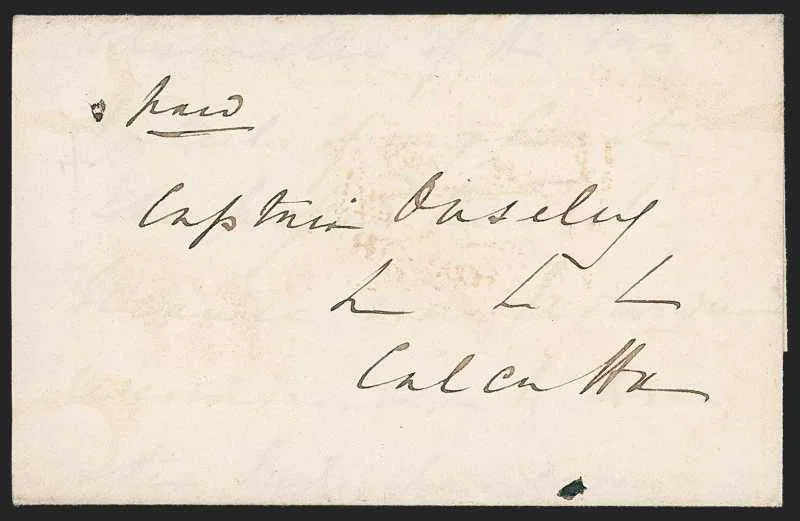 Houghly HG 2 pre stamp cover — back (COV-246)