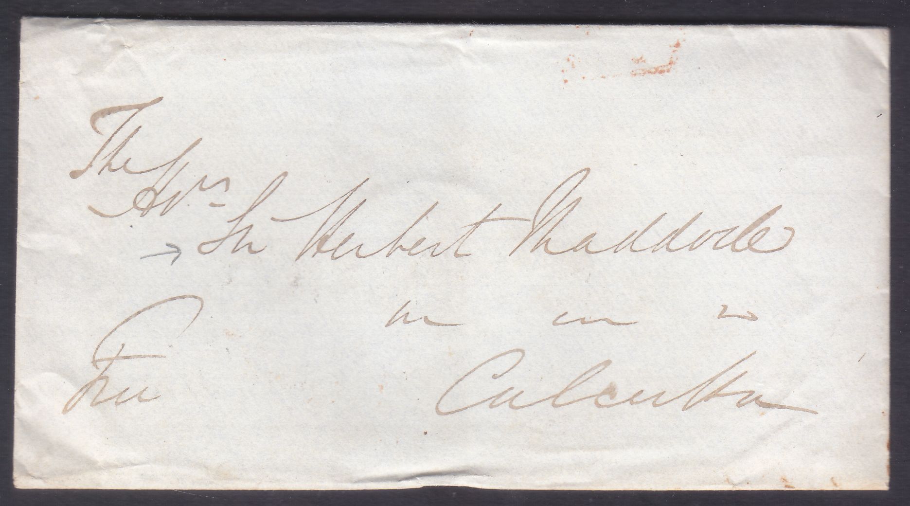 Indore HG 4A pre stamp cover — scan 2 (COV-3755)