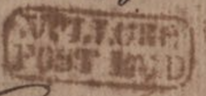 HG 2 handstamp from Nellore