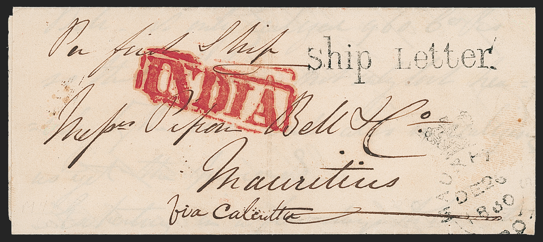 Digra HG 1 pre stamp cover — front (COV-1009)