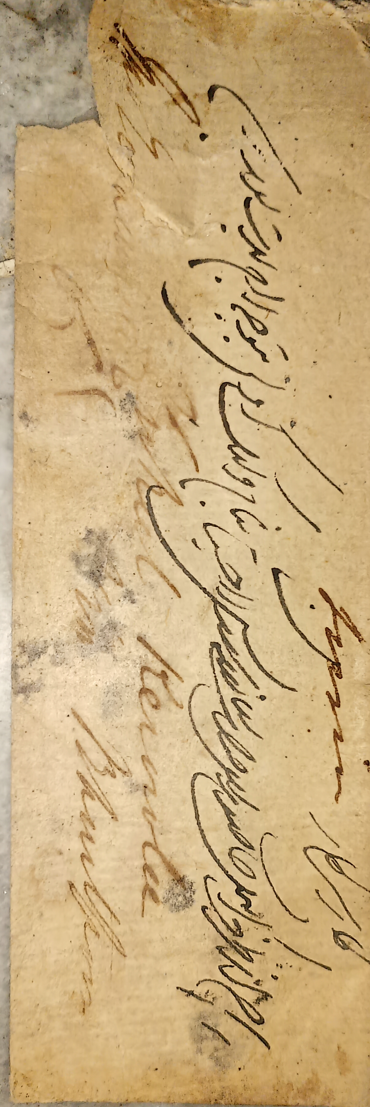 Ajmere HG 6 pre stamp cover — back (COV-4852)
