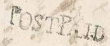 HG 1a handstamp from Pondicherry