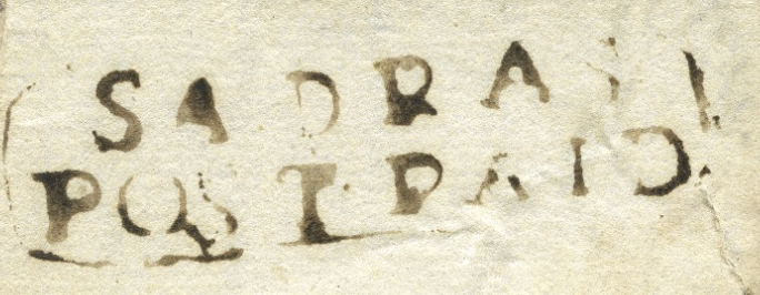 HG 1 handstamp from Sadrass