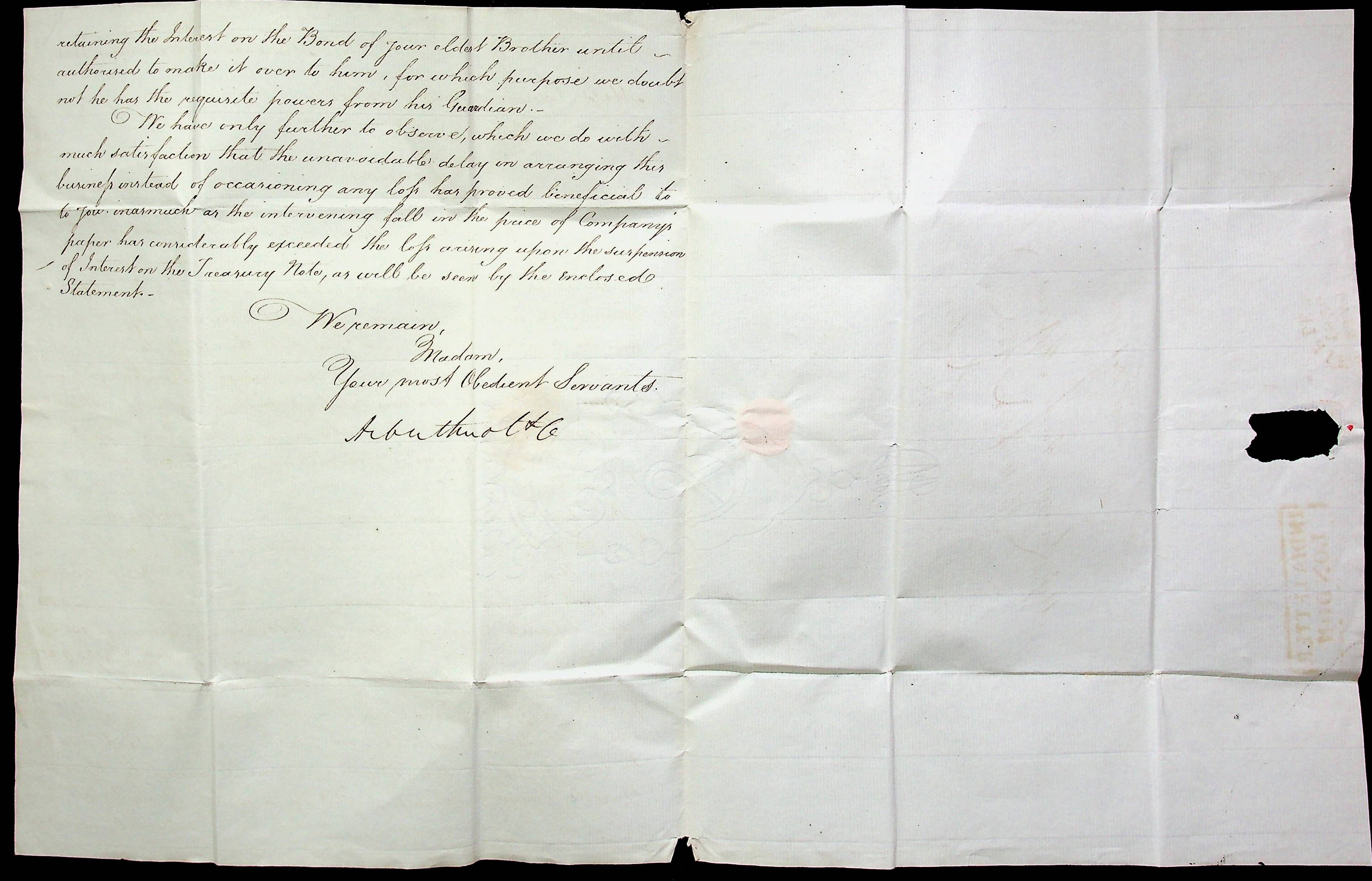 Madras SD8 pre stamp cover — scan 4 (COV-3951)