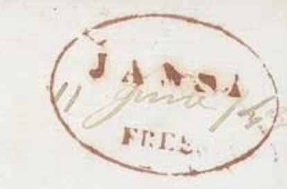 HG 1 handstamp from Jansi