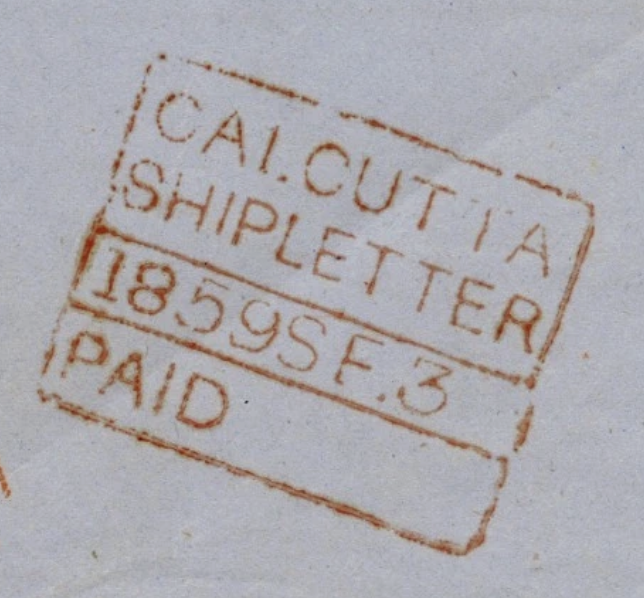Calcutta SD31 handstamp