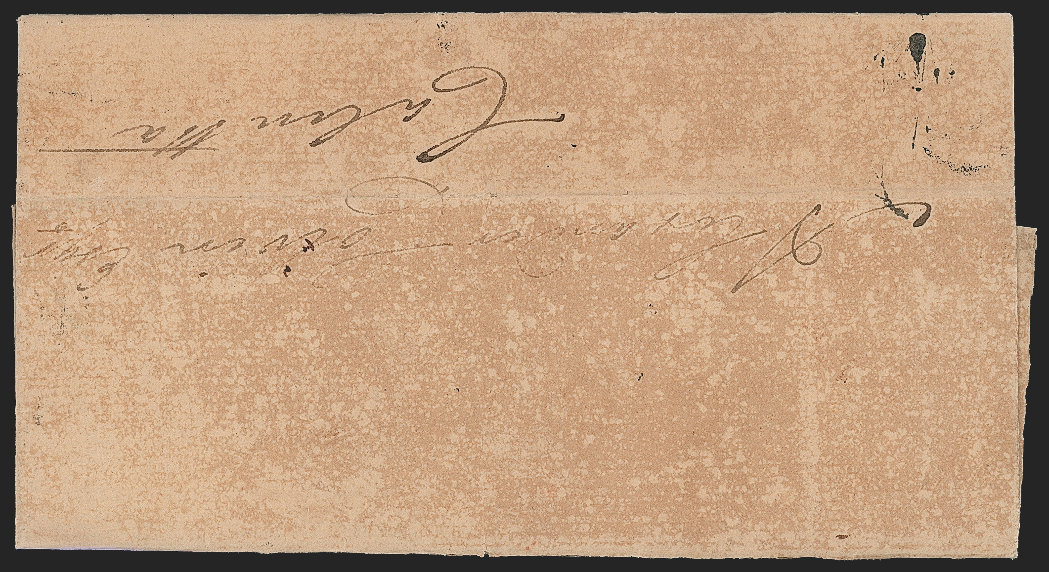 Pre-stamp cover of India — Lucknow HG 1, scan 2 (COV-5296)
