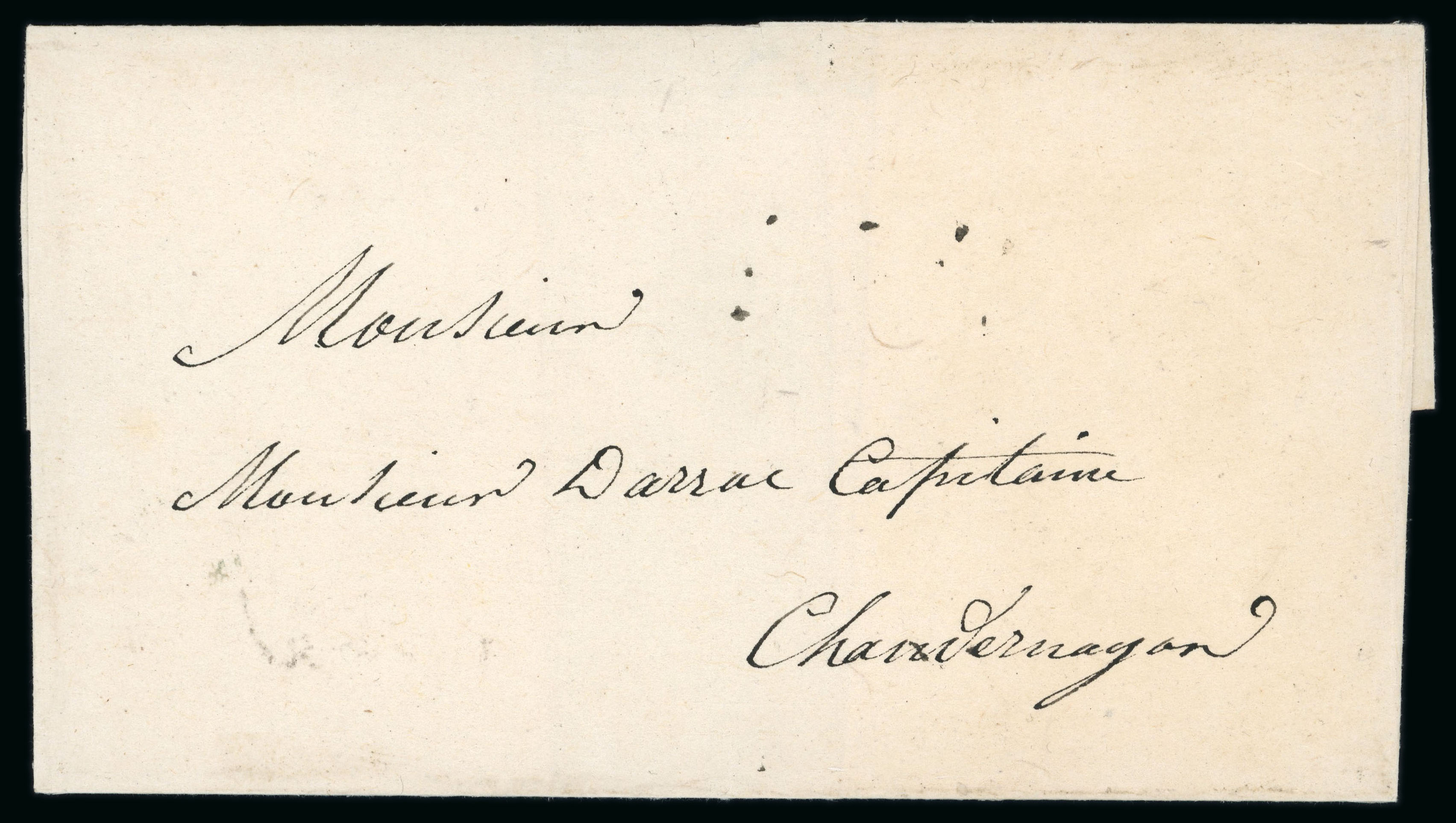 Pre-stamp cover of India — Dacca HG 6, scan 2 (COV-4949)