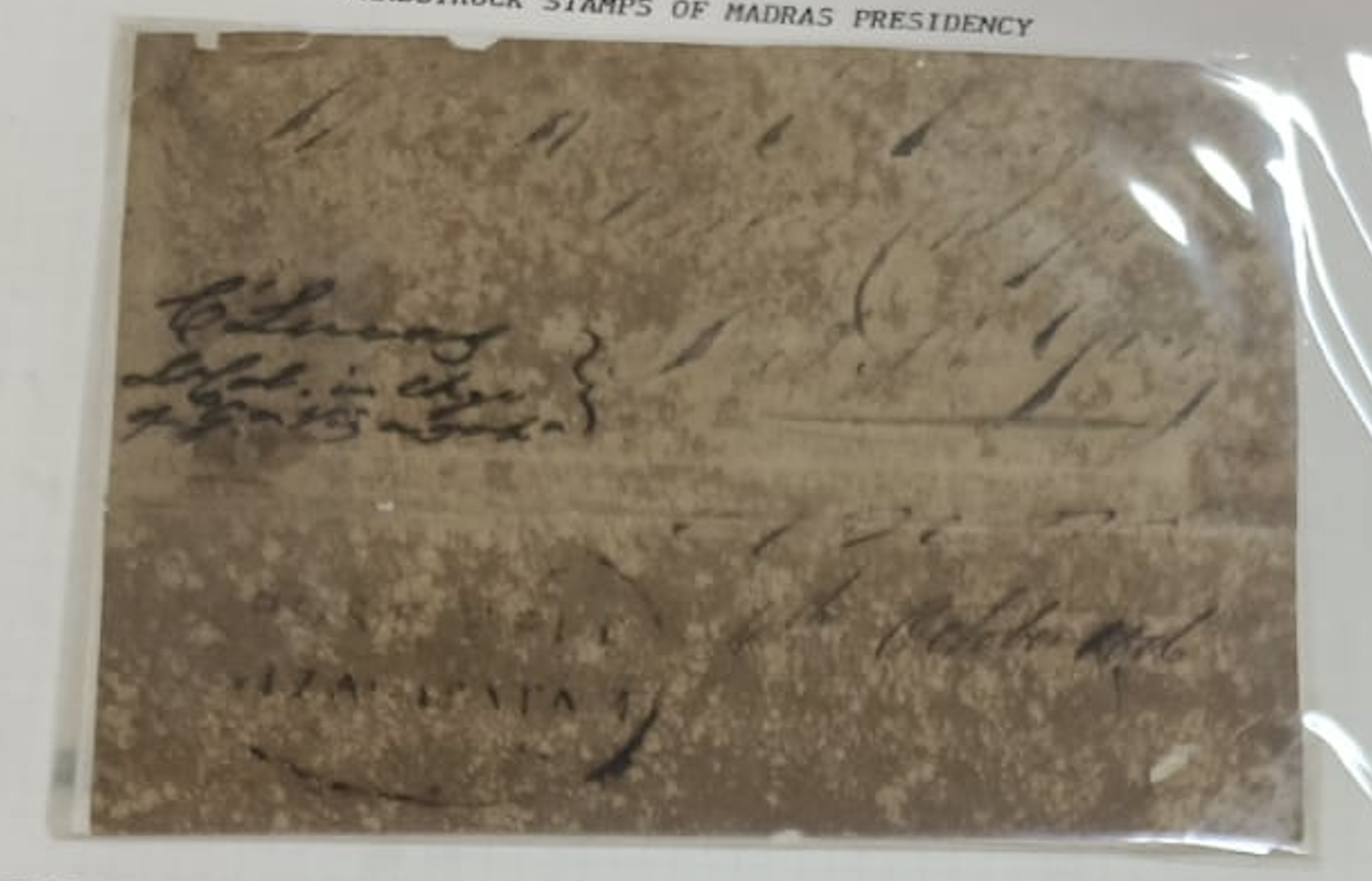 4 October 1816 Vizagapatam HG 3 pre stamp cover — COV-2715