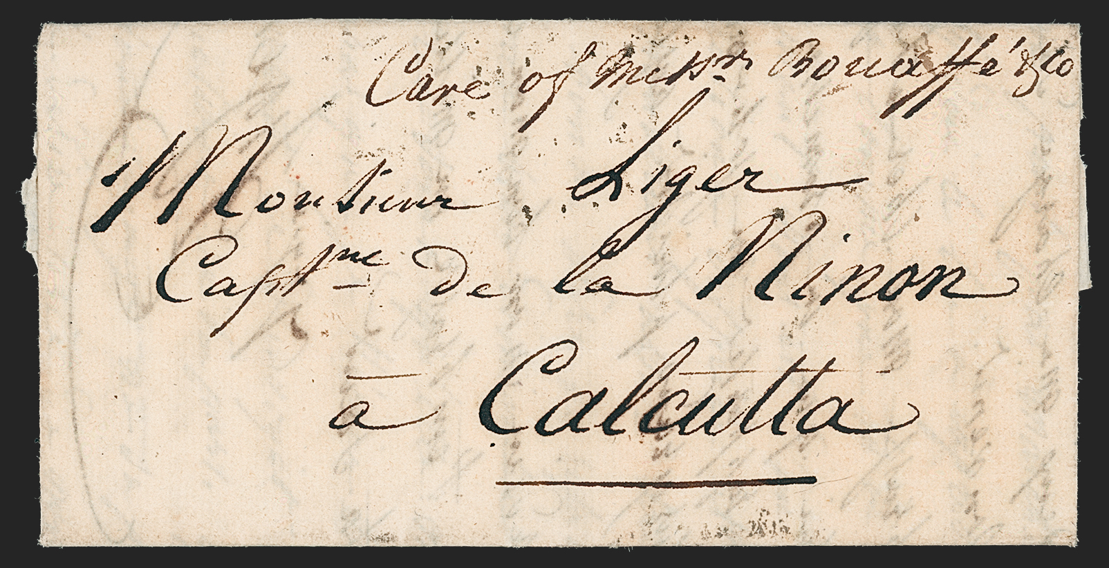 Pre-stamp cover of India — Kedgeree S2, scan 2 (COV-5640)