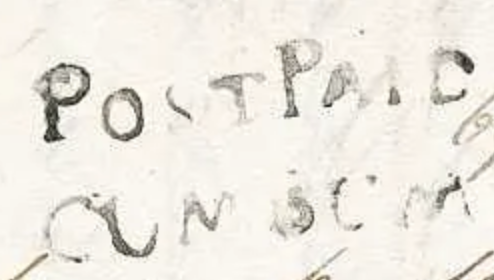 HG 1 handstamp from Cumbum